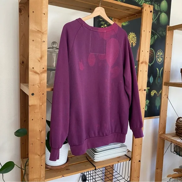 Aviator Nation Purple Orange Bolt Fade Sweatshirt - Picture 6 of 15